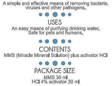 Water Purification Solution with Activator 100ml