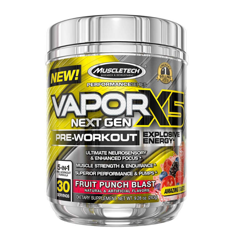 Muscletech Vapour X5 Next Gen Pre workout - 232g