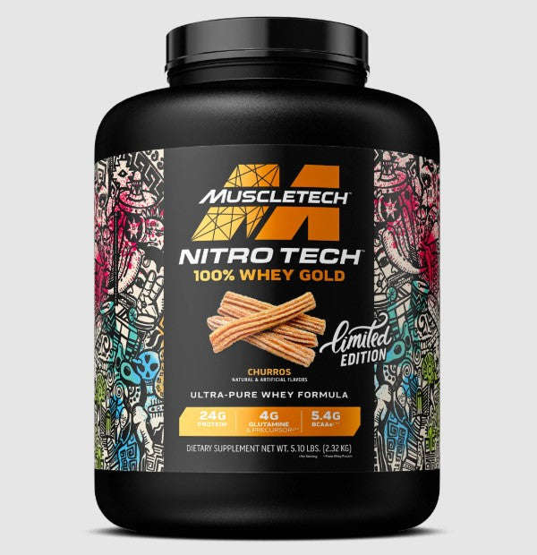 MuscleTech Nitro Tech 100% Whey Gold - 5lbs (2.26kg)
