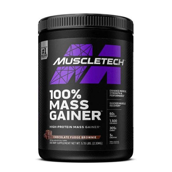 MuscleTech 100% Mass Gainer - 5.15lbs (2.33kg)