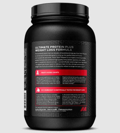 MuscleTech Nitro-Tech Ripped Performance Series - 2lbs (907g)