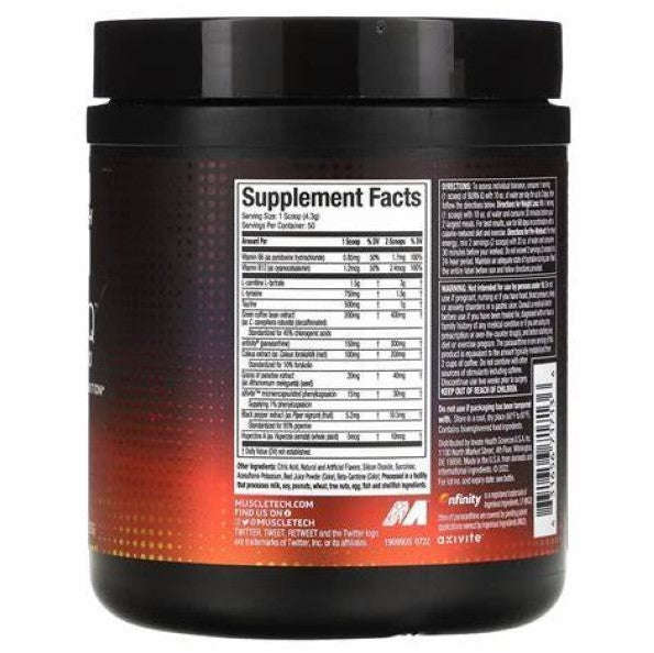 MuscleTech Burn iQ Smart Thermo 50 servings US