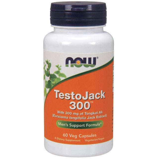NOW Foods TestoJack 300 - 60 Veg Capsules