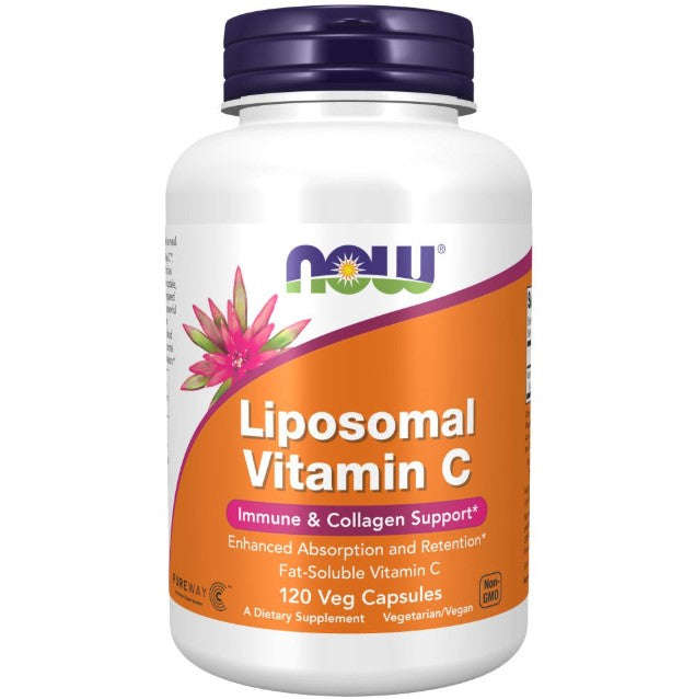 NOW Foods Liposomal Vitamin C - 120 Veg Capsules