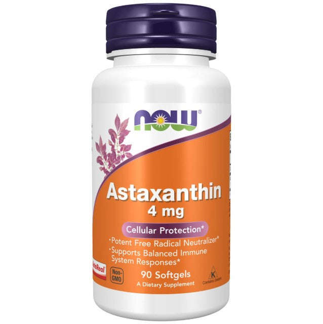 NOW Foods Astaxanthin 4 mg - 90 Softgels