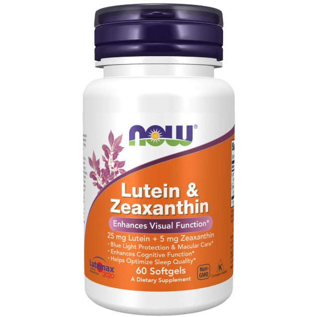 NOW Foods Lutein & Zeaxanthin - 60 Softgels