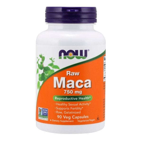 NOW Foods Maca 750mg Raw - 90 Veg Capsules