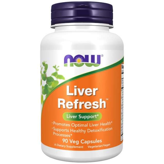 NOW Foods Liver Refresh - 90 Veg Capsules