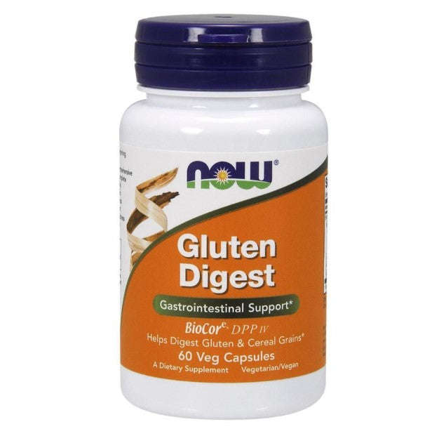 NOW Foods Gluten Digest - 60 Veg Capsules