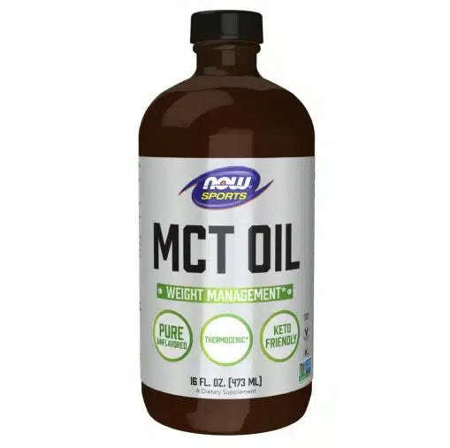NOW Foods MCT Oil Liquid - 473ml/16 fl. oz.