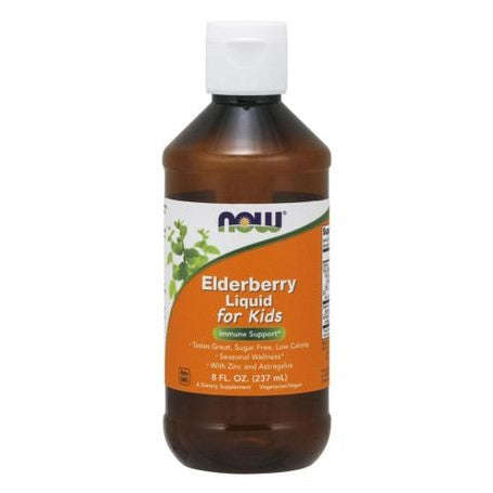 NOW Foods Elderberry Liquid for Kids - 237ml