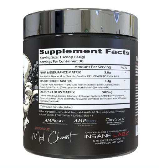 Insane Labz - Psychotic Test - 276g