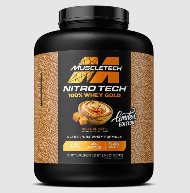 MuscleTech Nitro Tech 100% Whey Gold - 5lbs (2.26kg)
