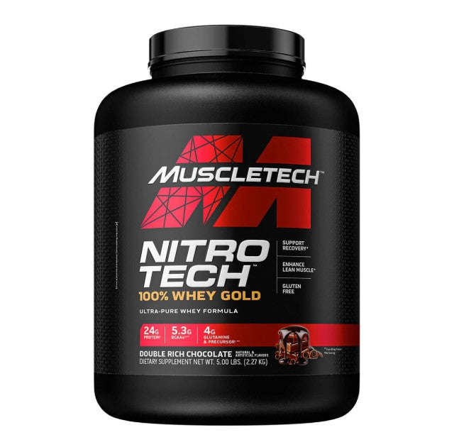 MuscleTech Nitro Tech 100% Whey Gold - 5lbs (2.26kg)