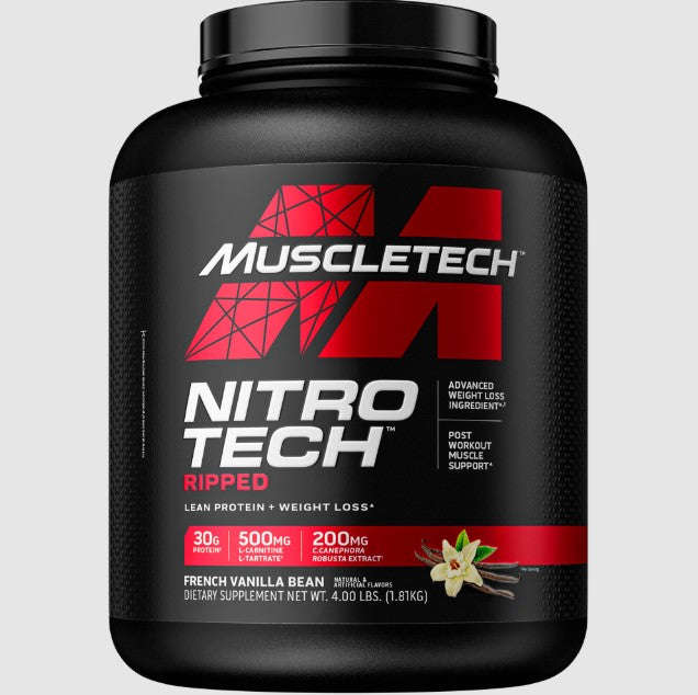 MuscleTech Nitro-Tech Ripped Performance Series - 4lbs (1.81kg)