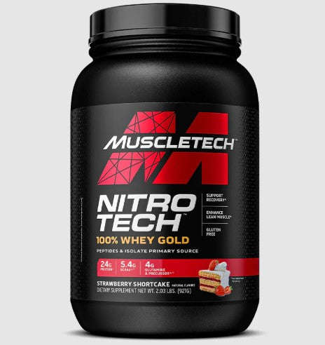 MuscleTech Nitro-Tech 100% Whey Gold - 2.01lbs (907g)