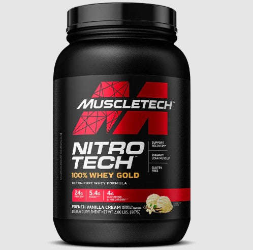 MuscleTech Nitro-Tech 100% Whey Gold - 2.01lbs (907g)