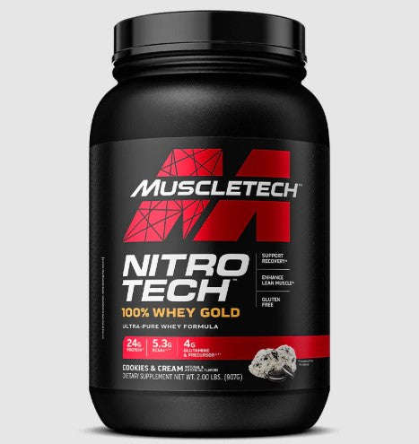 MuscleTech Nitro-Tech 100% Whey Gold - 2.01lbs (907g)