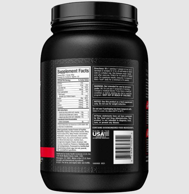 MuscleTech Nitro-Tech Performance Series - 2.2lbs ( 998g)