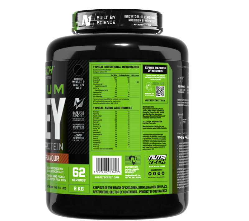Nutritech Premium Whey 100% Whey Protein 2kg