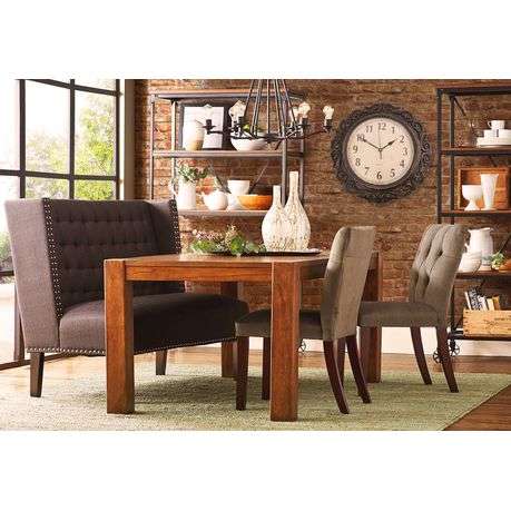 Vintage Ornate Border 50cm Quartz Wall Clock - Rustic Black Bronze Styling