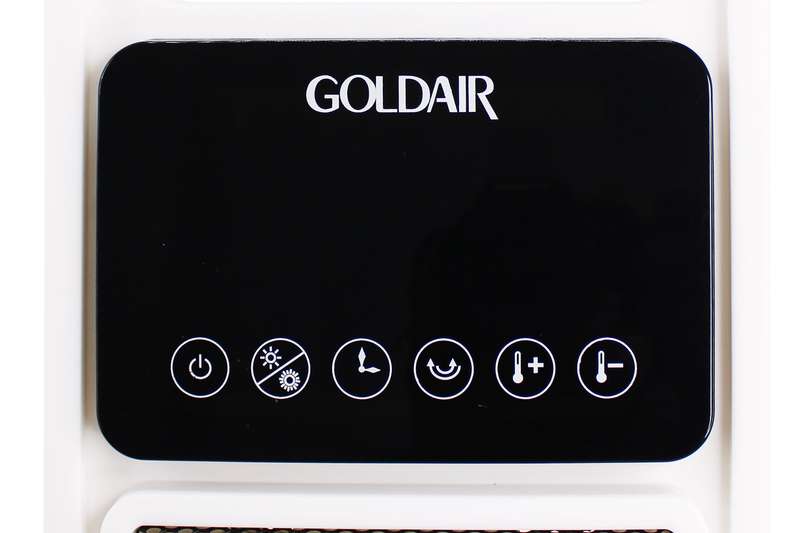 Goldair 2000W Remote Control Oscillating 8Hr Timer PTC Fan Heater GPTC-605