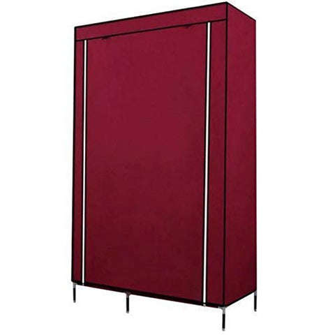 Collapsible Organizer Storage for Clothes Cupboard Closet with 5 Cabinets & 1 Long Shelves Foldable