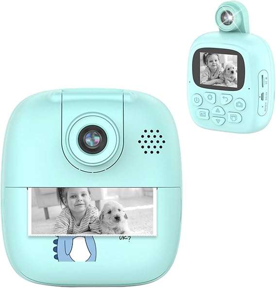 Aerbes AB-SX12 Kids Printing Camera With Games