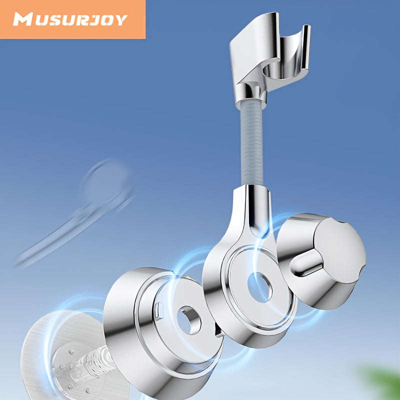Musurjoy Bathroom Shower Head Holder Hole Free Rainwater Head Holderto School