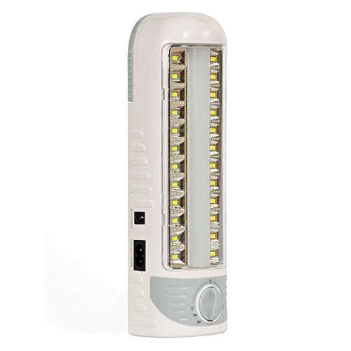 Rechargeable Dual Light Source Emergency Light