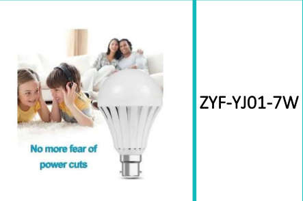 B22 Bulb Emergency Rechargeable Light