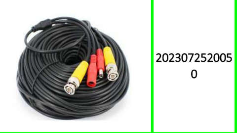 CCTV Video Power RG59 Coaxial  Cable 50m