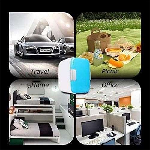 Mini Fridge, Personal Fridge Cooler and Warmer, Electric Cooler Warmer Portable Car Fridge Thermoele