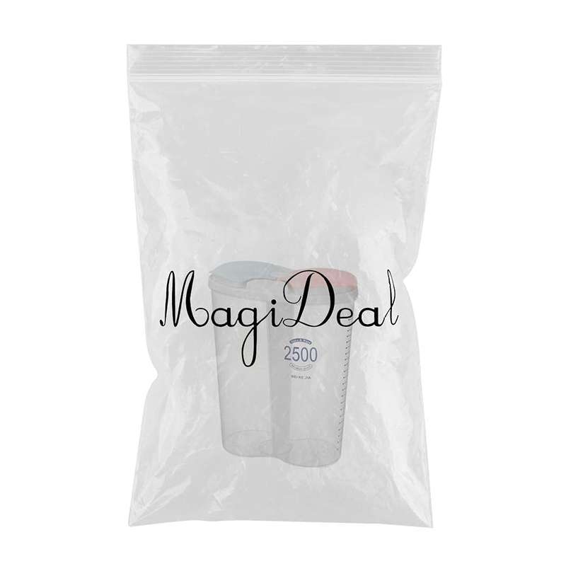 Refrigerator Miscellaneous Grains Transparent Airtight Jar Kitchen Bean Food Grade Storage Tank Divi