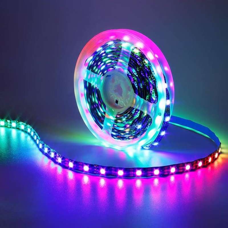 Strips Colourful RGB with IC 5 V Dimmable 5 m 300 LEDs Separately Addressable IP30 for Bedroom Kitch