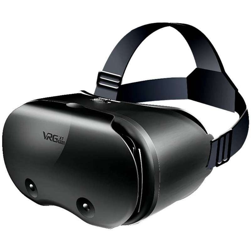 Blue Lens VR Headset with Controller|VR Box Virtual Reality 3D Goggles for All Series iPhone&Android