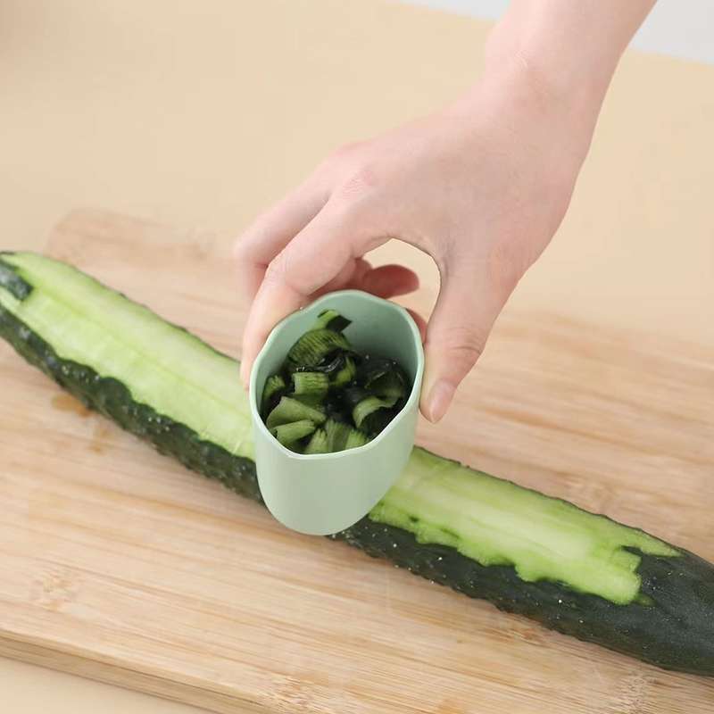 Vegetable Peeler Fruit Peeler with Storage Double Sided Smart Stainless Steel and Plastic Peelers
