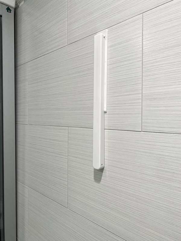 Wave Rack Closet Organizer Folding Hanger Rack, Wall-Mounted