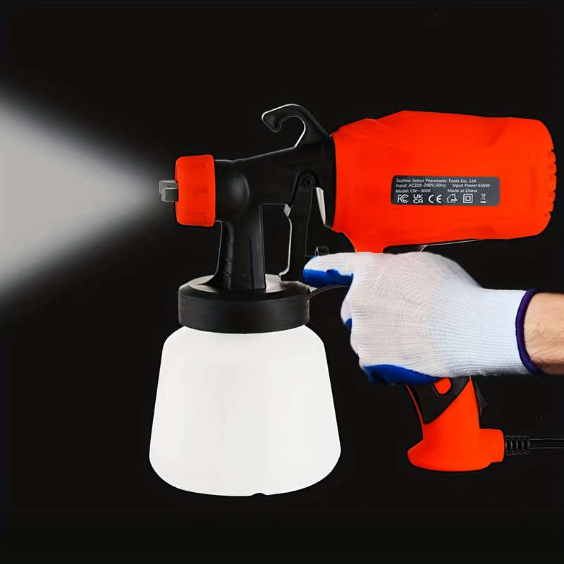 1pc HVLP Spray Gun 220 240V High Volume Low Pressure Paint Sprayer
