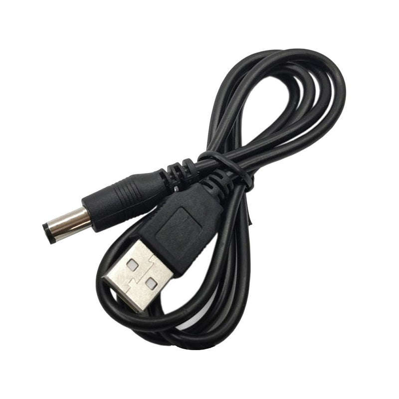 USB 2.0 Male To DC 5.5mm x 2.5mm Male Power Cable 1.5M
