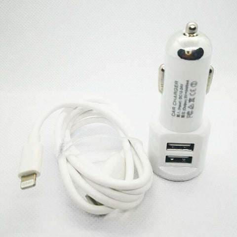 Super E 18W Lightning Dual Port USB Car Charger