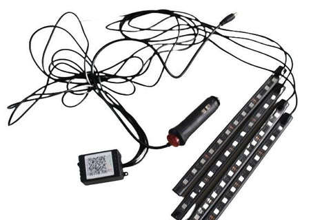 RGB 5050 SMD DuoCo Strip App Car Atmosphere 10W LED Lamp