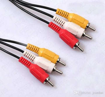 1.5M 3 RCA Male to Male Audio Video Cable
