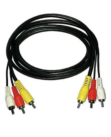 1.5M 3 RCA Male to Male Audio Video Cable