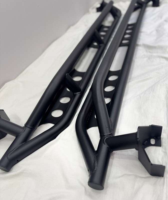 Jeep Wrangler 4-Door Steel Tube Side Steps 2007-2018