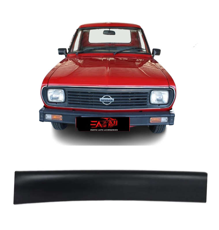 Nissan 1400 Matt Black bonnet guard