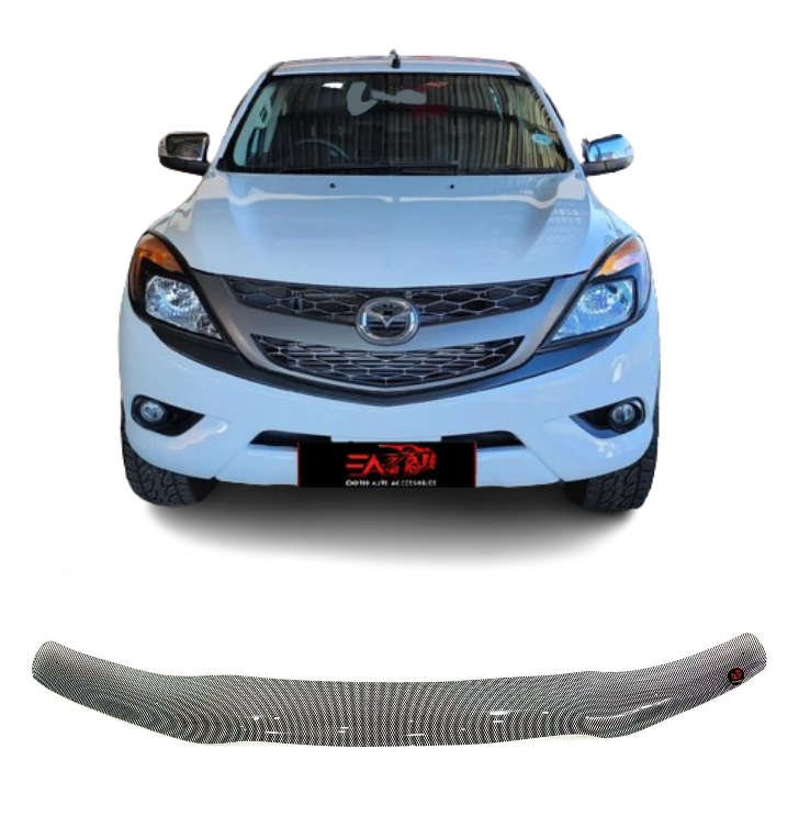 Mazda BT 50 carbon bonnet guard 2012-2021