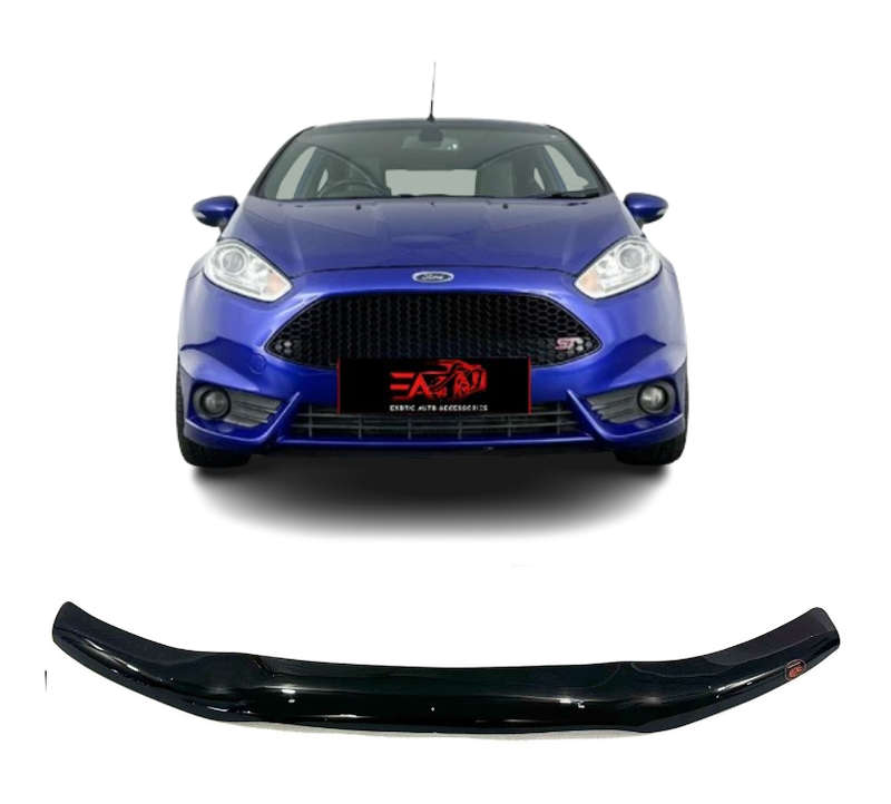 Ford Fiesta Gloss Black bonnet guard 2009-2016