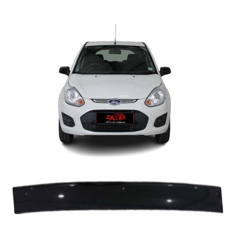 Ford Figo Gloss Black bonnet guard 2010-2015