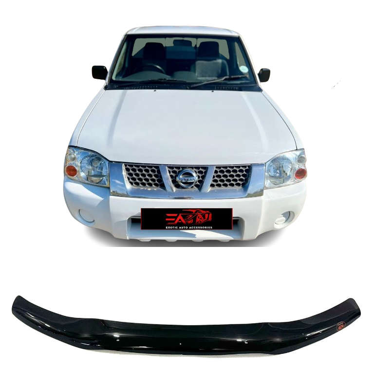Nissan Hardbody Gloss Black bonnet guard 2003+